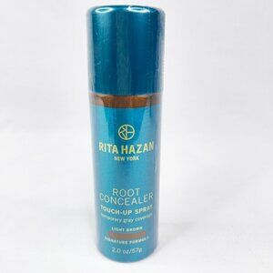 Rita Hazan Root Concealer Touch Up Spray Light Brown - Cover Up Gray 2 oz NEW